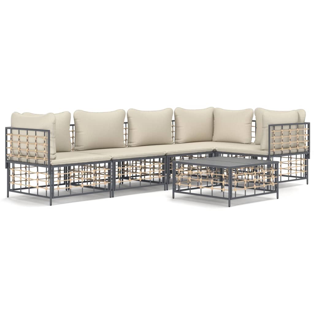 Garden Lounge Set Anthracite