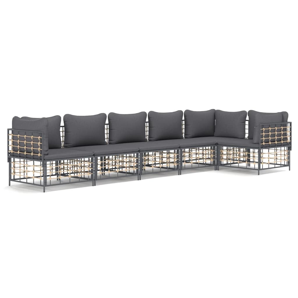 Garden Lounge Set Anthracite