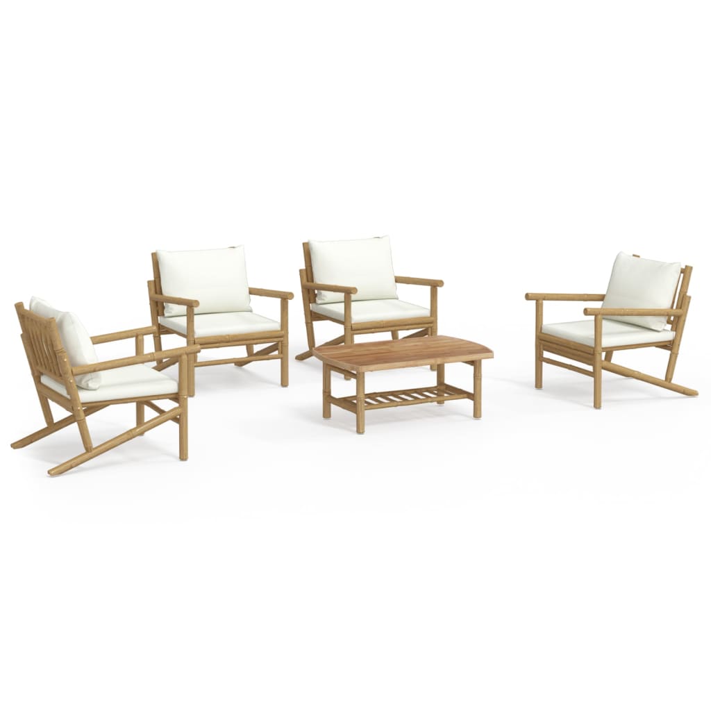 Garden Lounge Set Cream White