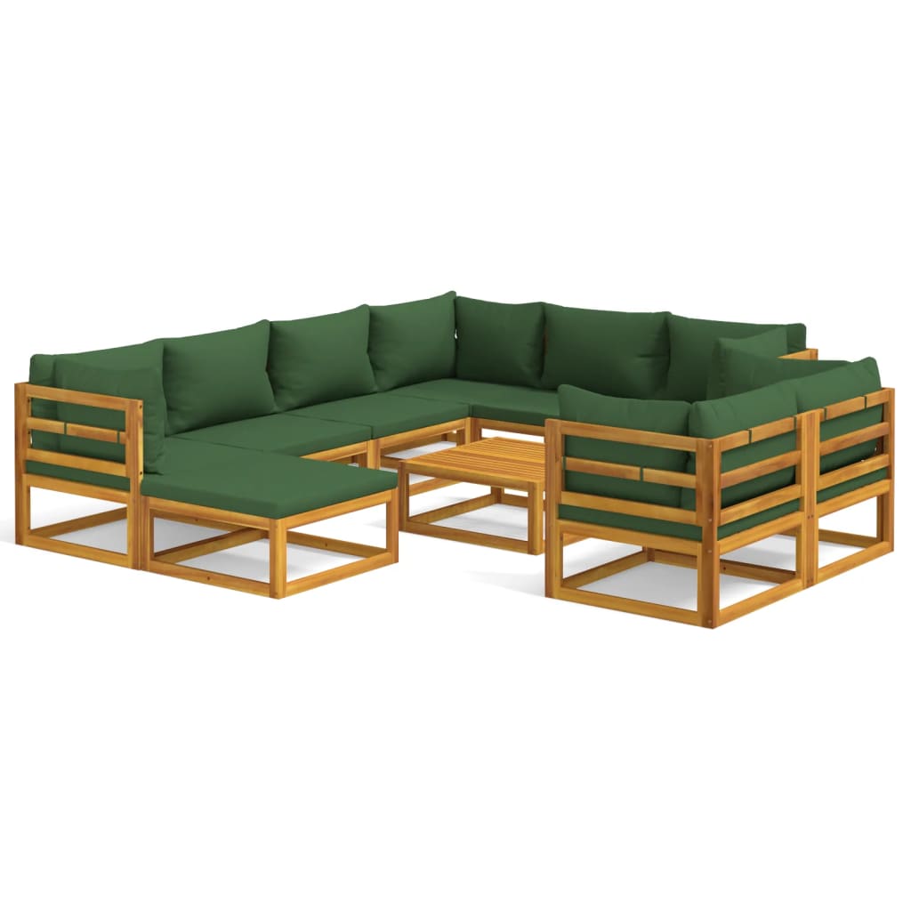 Garden Lounge Set Green