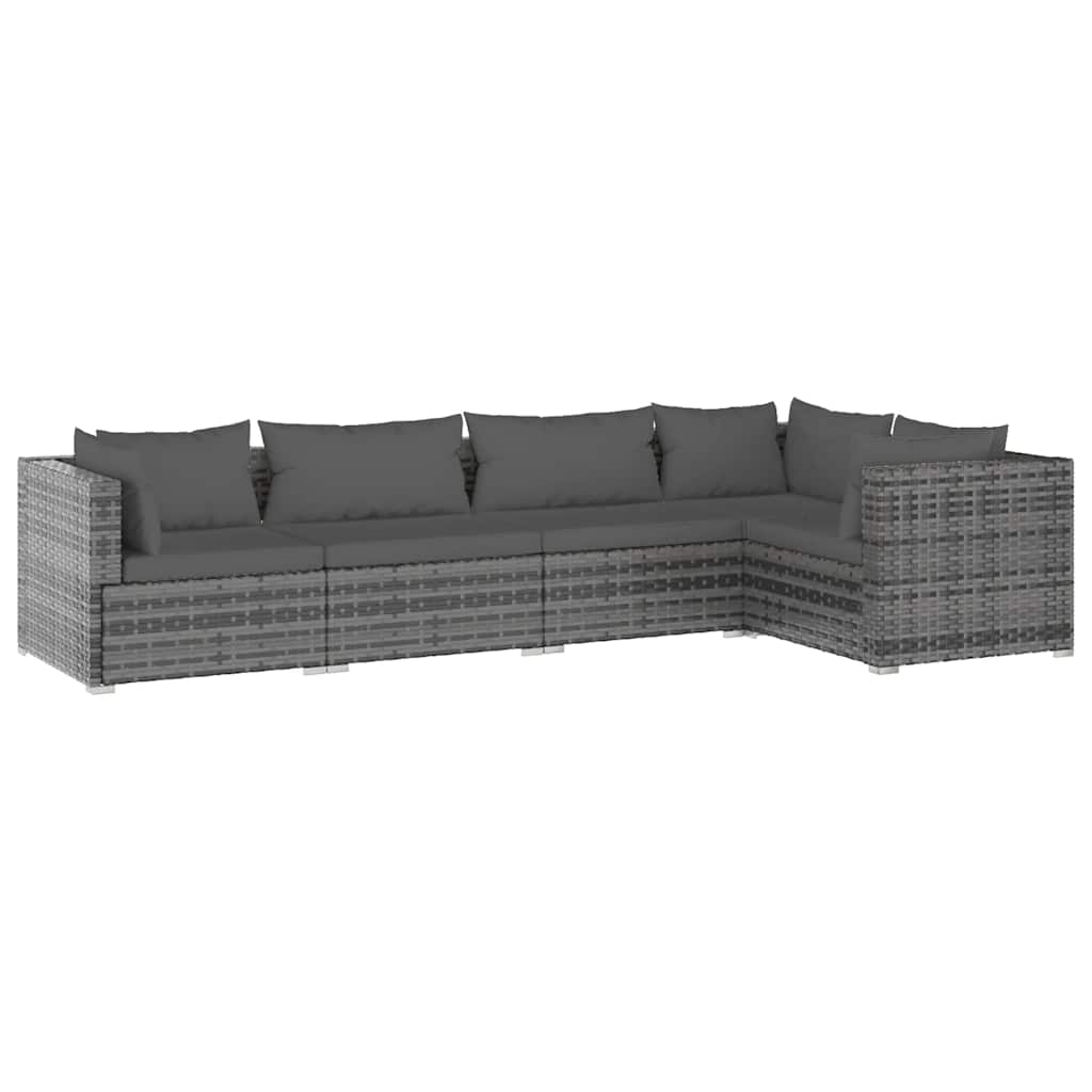 Garden Lounge Set Grey