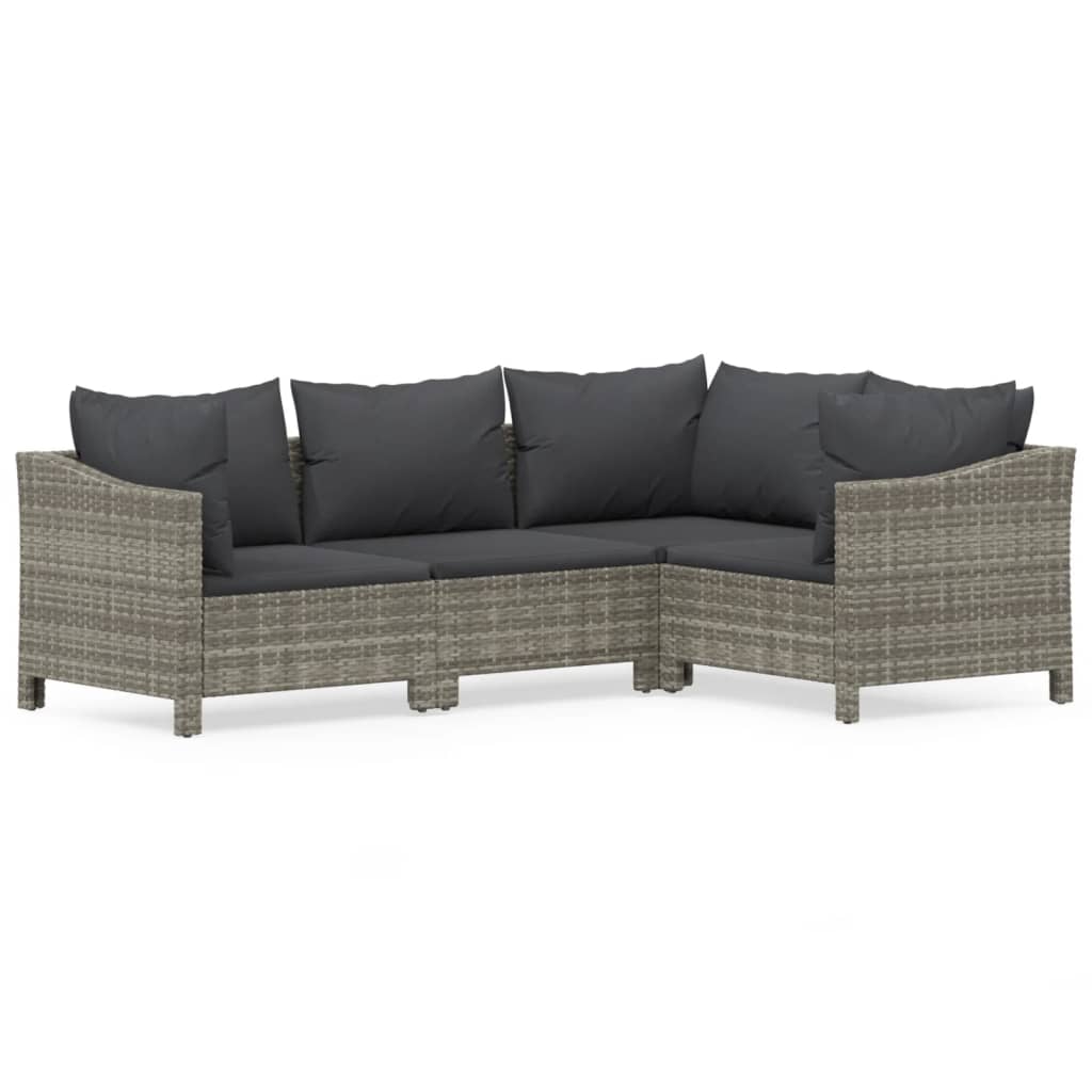 Garden Lounge Set Grey