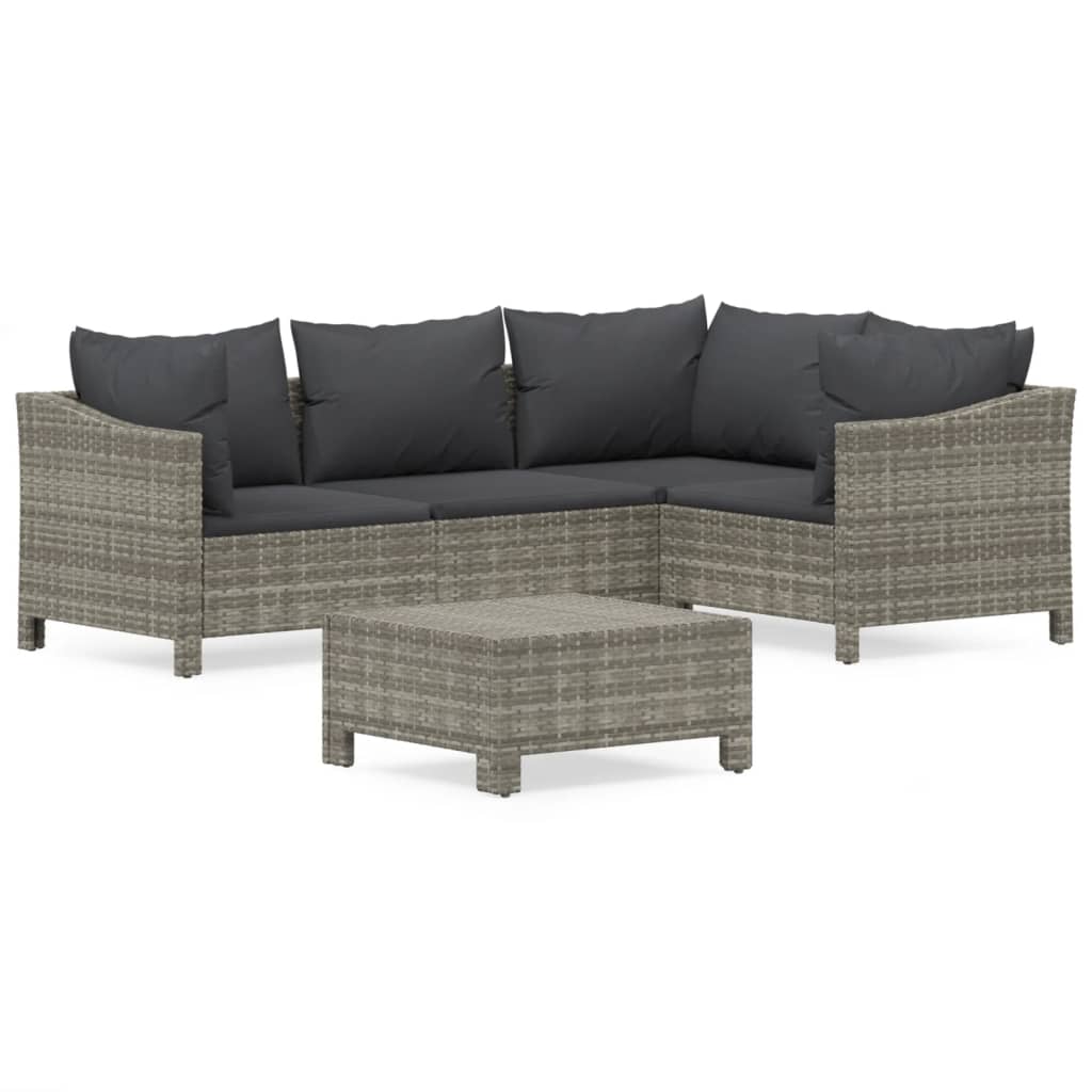 Garden Lounge Set Grey