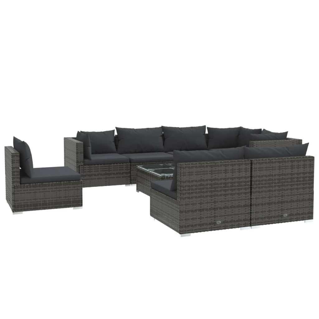 Garden Lounge Set Grey