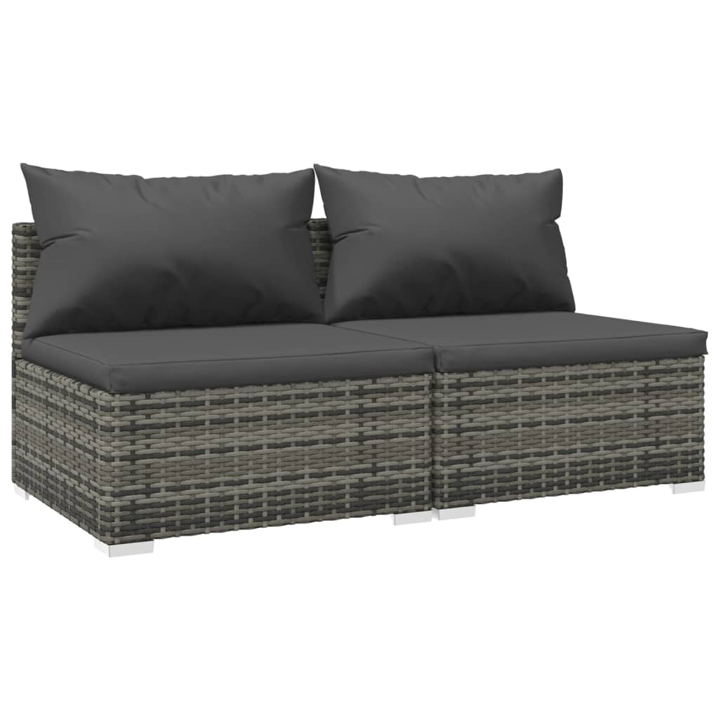 Garden Lounge Set Grey, Anthracite