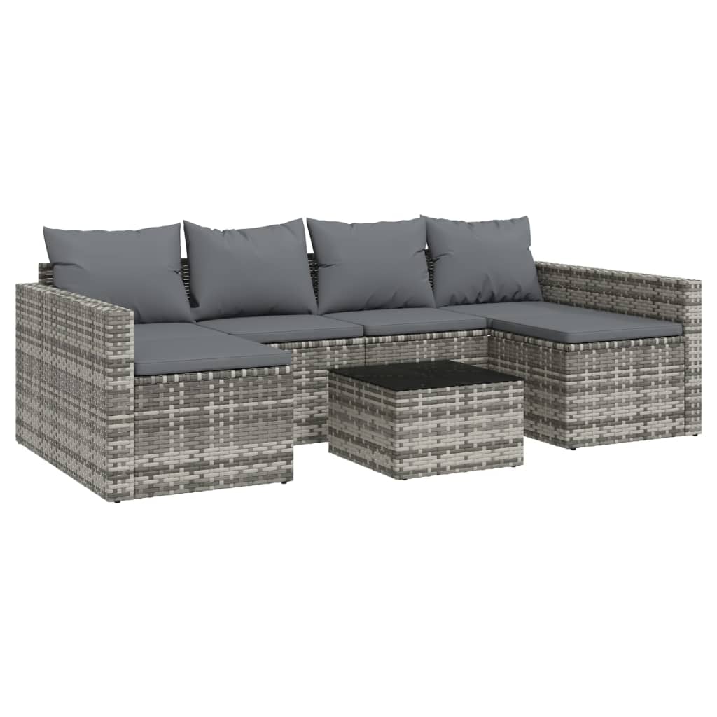 Garden Lounge Set Grey, Anthracite