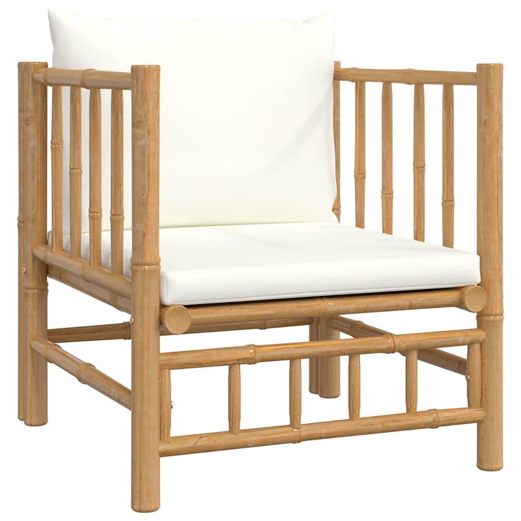 Garden Sofa Cream White