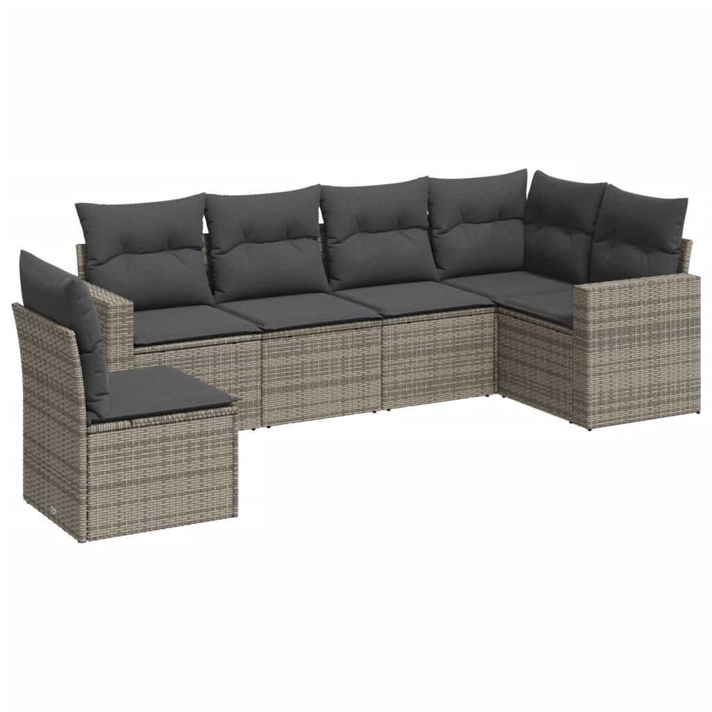 Garden Sofa Set Gray