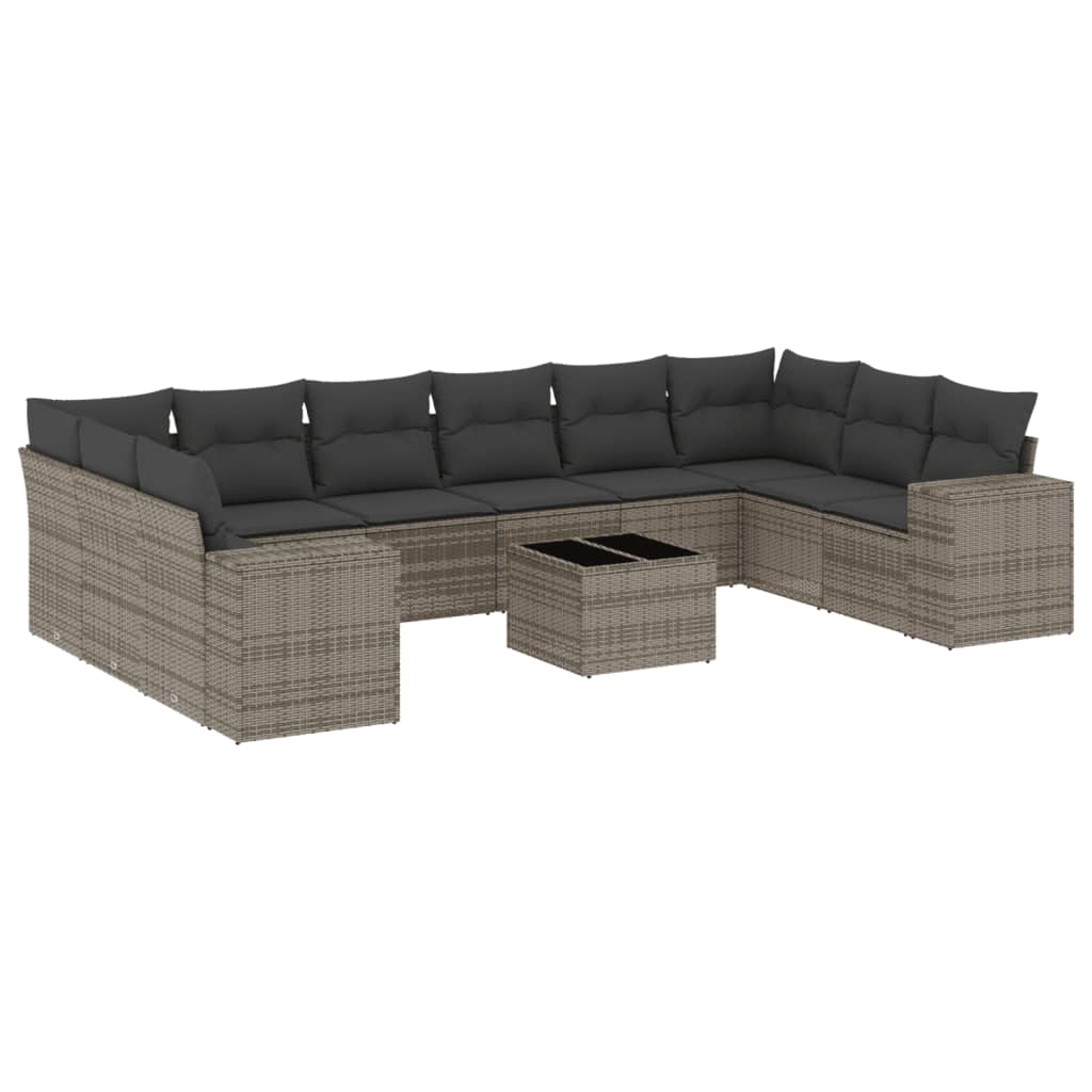 Garden Sofa Set Grey