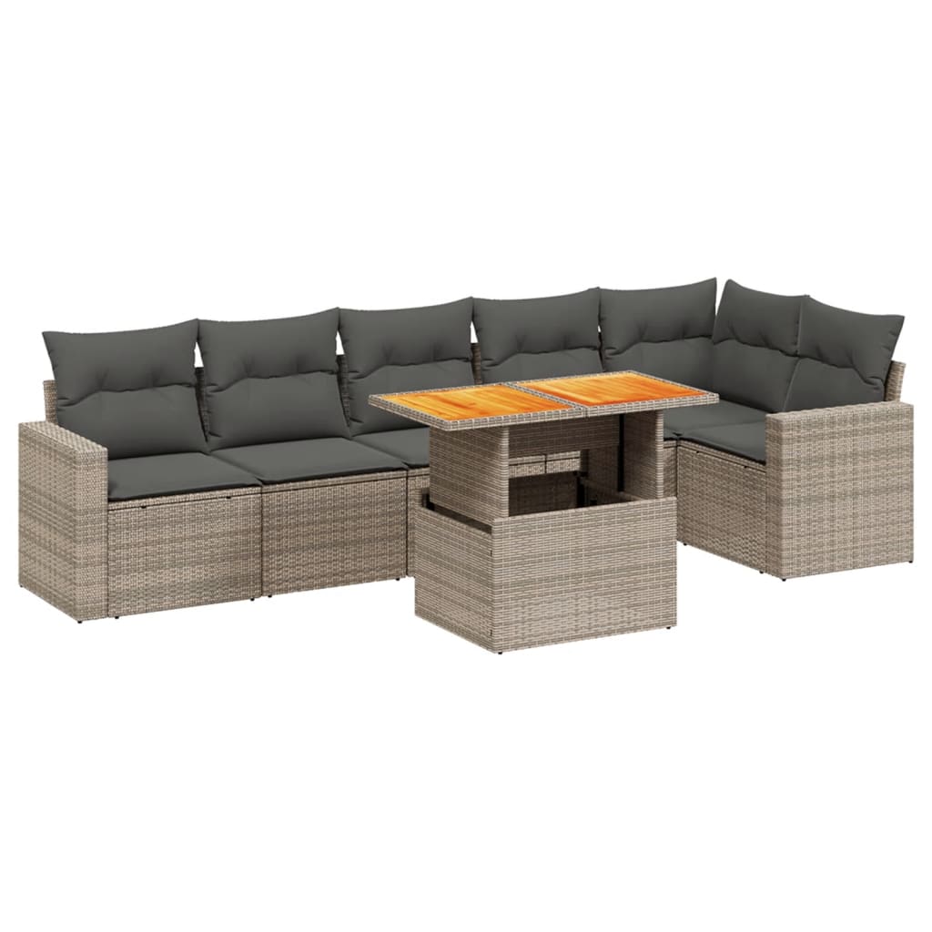 Garden Sofa Set Grey