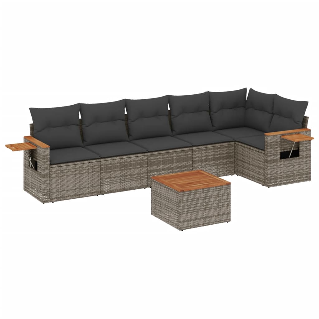 Garden Sofa Set Grey