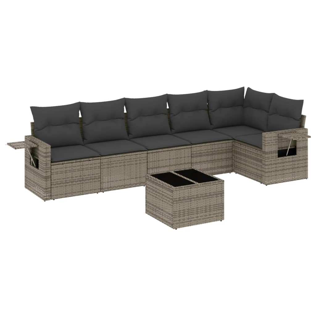 Garden Sofa Set Grey