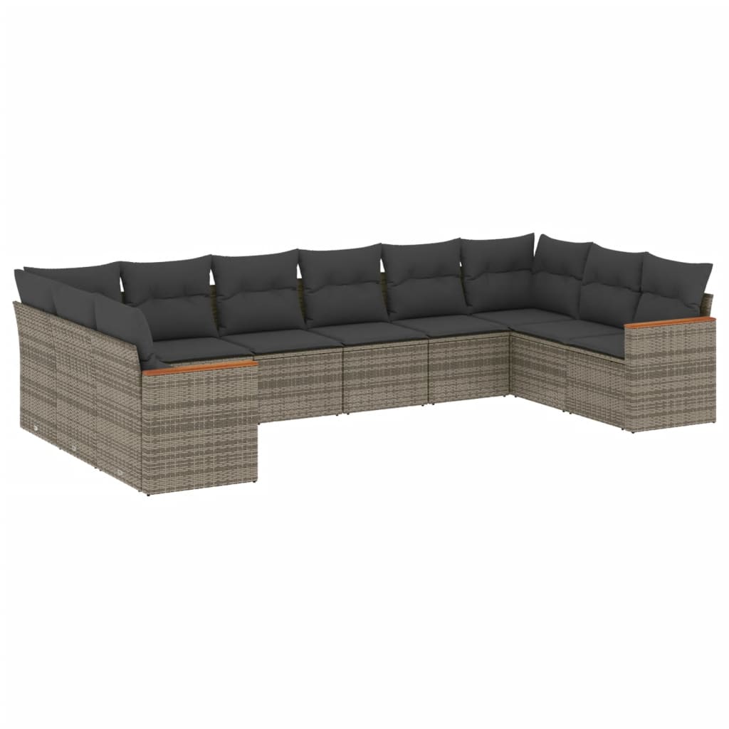 Garden Sofa Set Grey