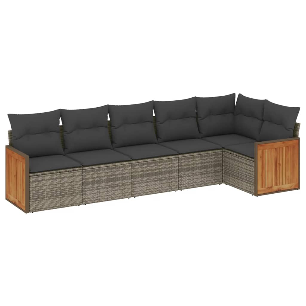 Garden Sofa Set Grey