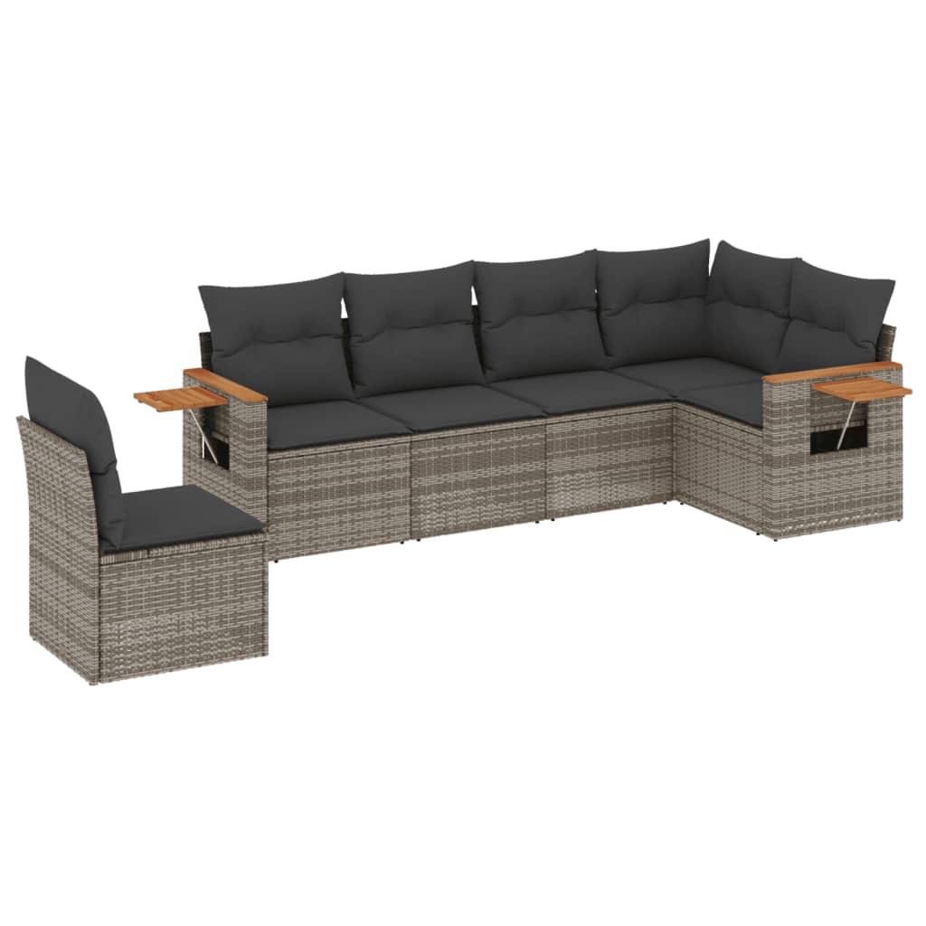 Garden Sofa Set Grey