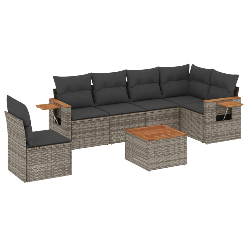Garden Sofa Set Grey