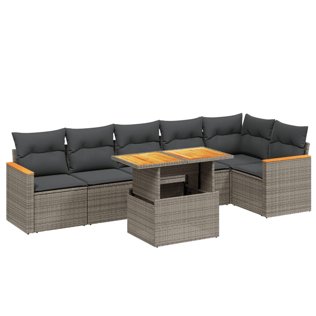 Garden Sofa Set Grey