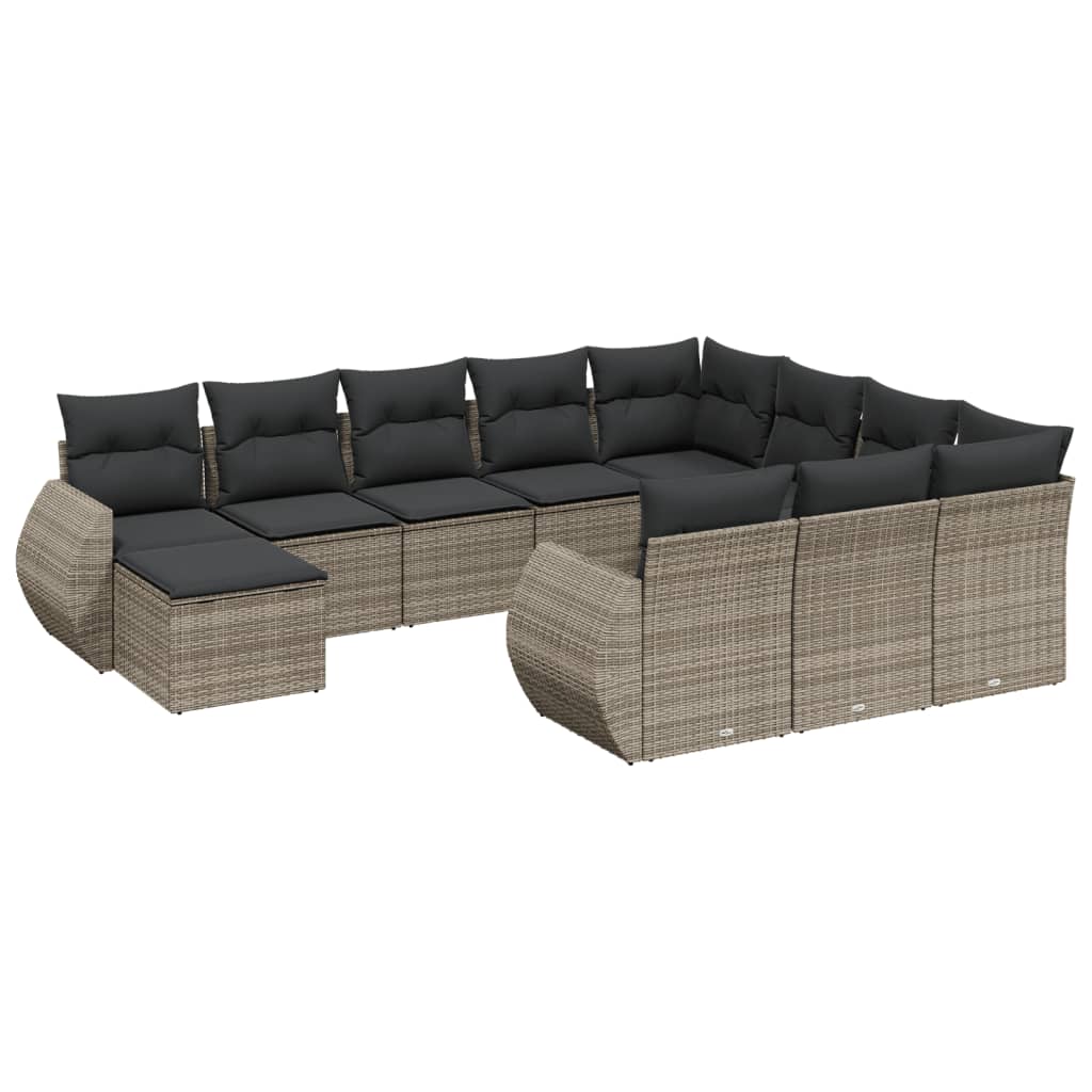Garden Sofa Set Grey