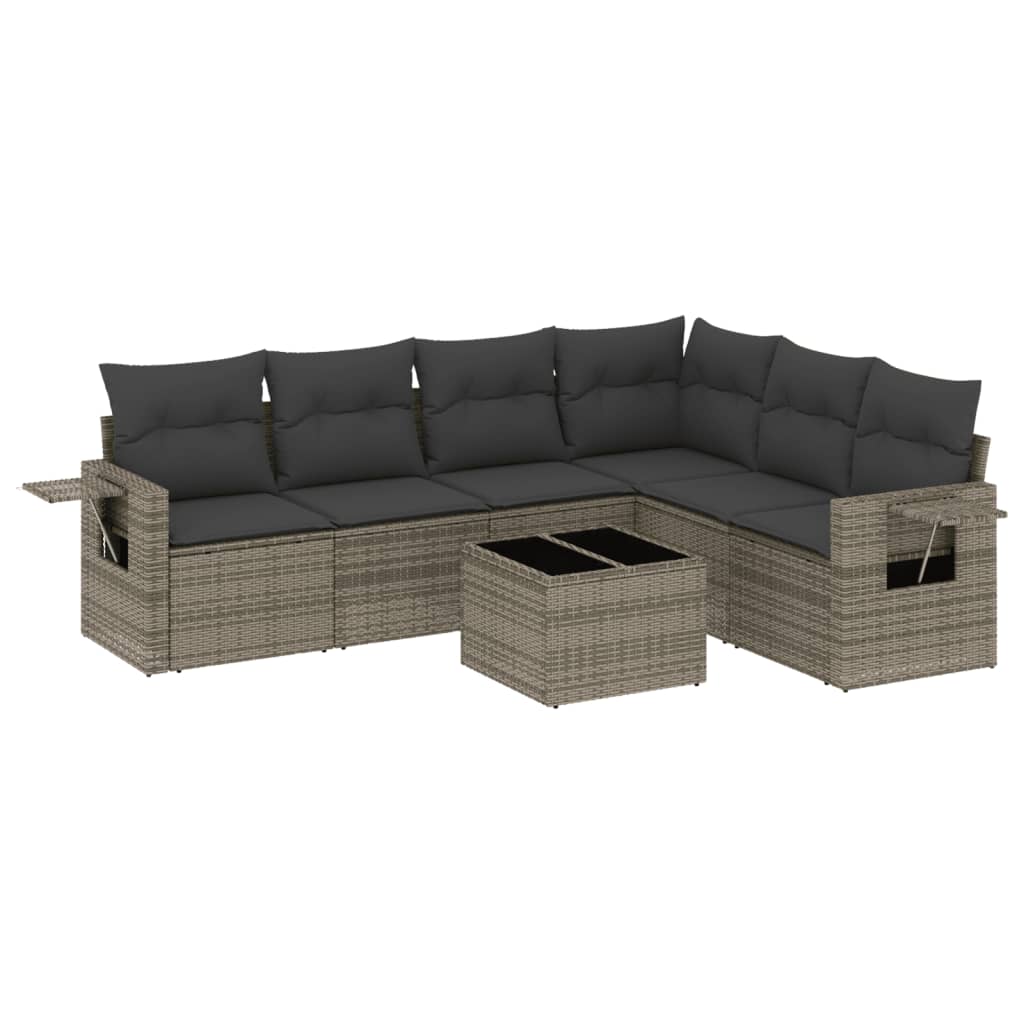 Garden Sofa Set Grey
