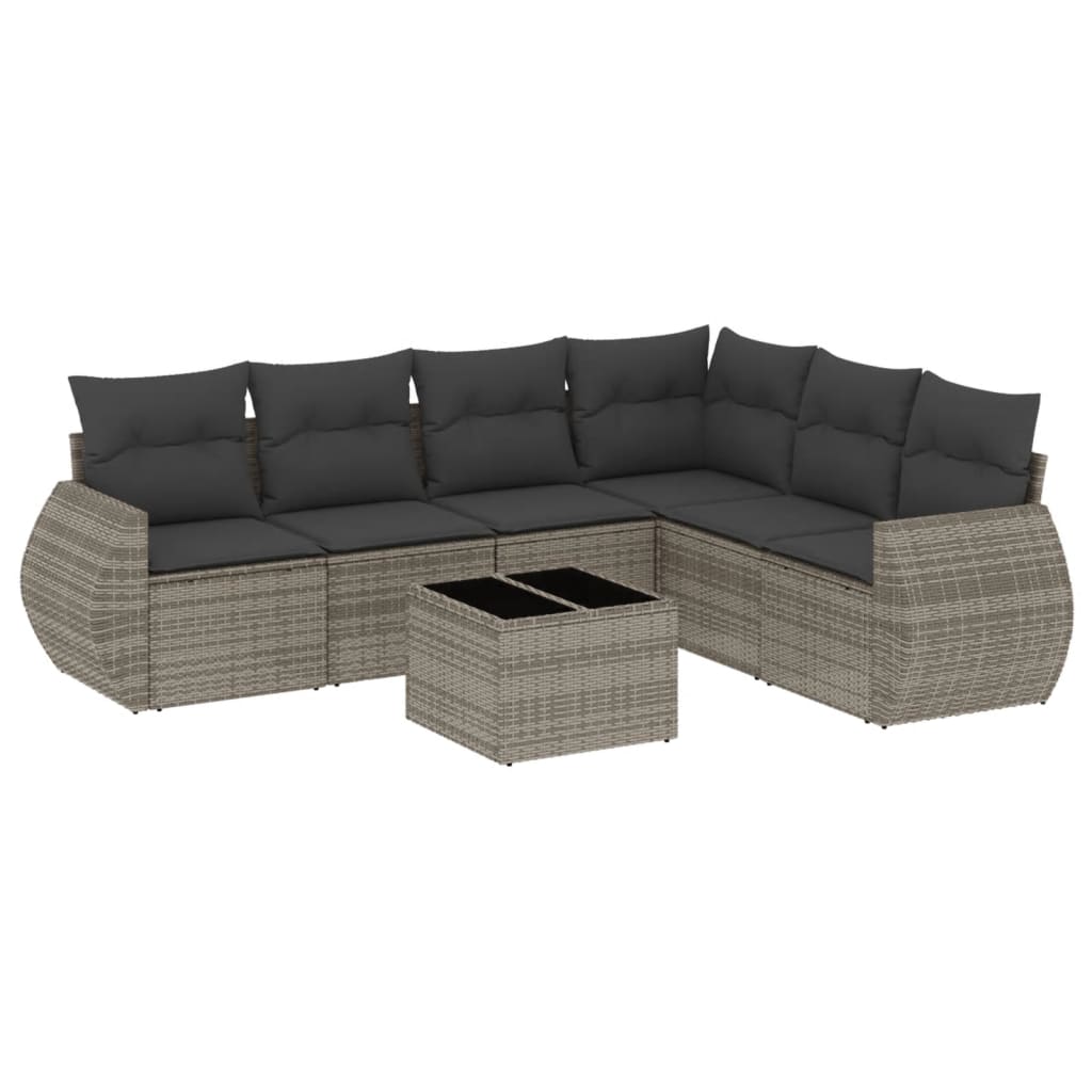 Garden Sofa Set Grey