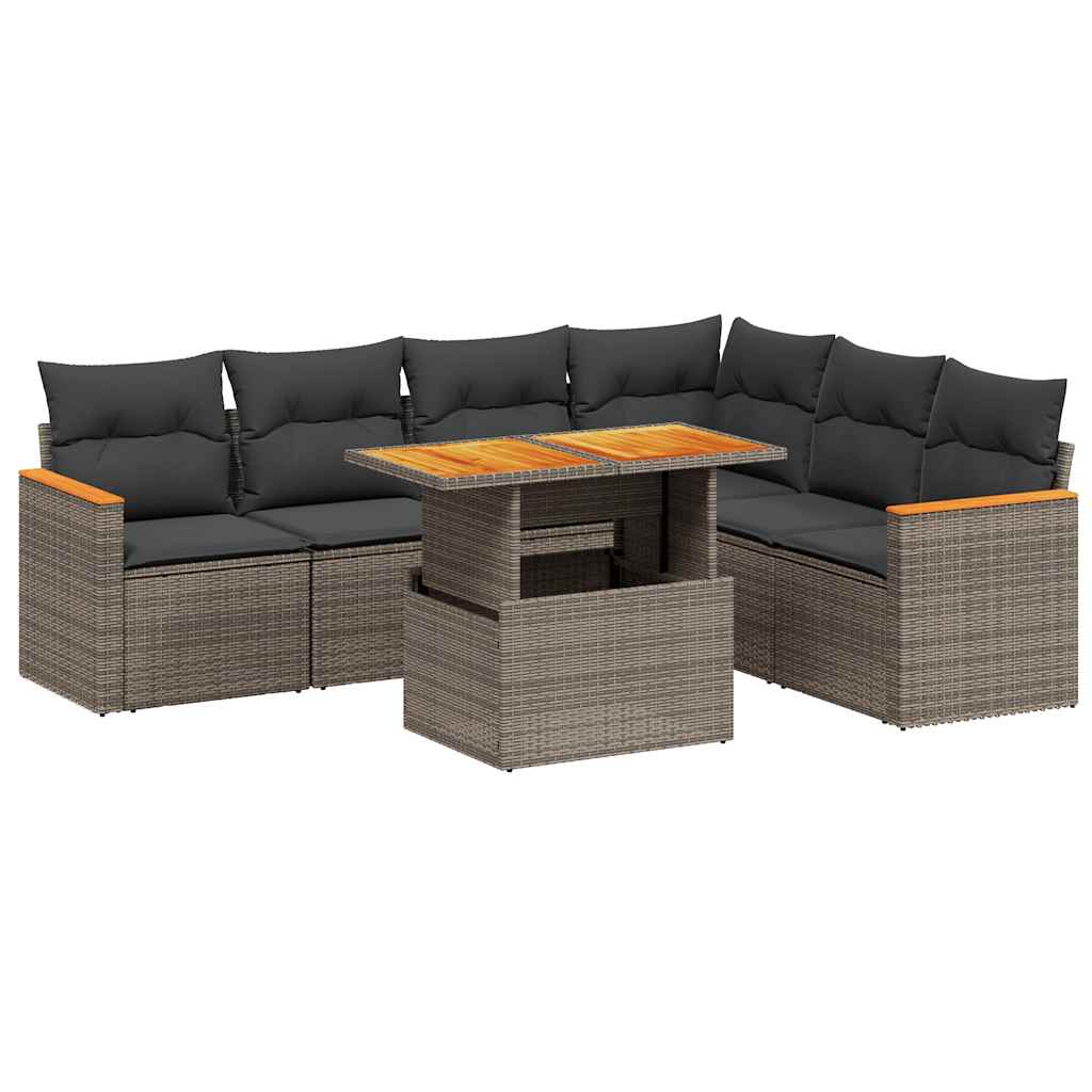 Garden Sofa Set Grey