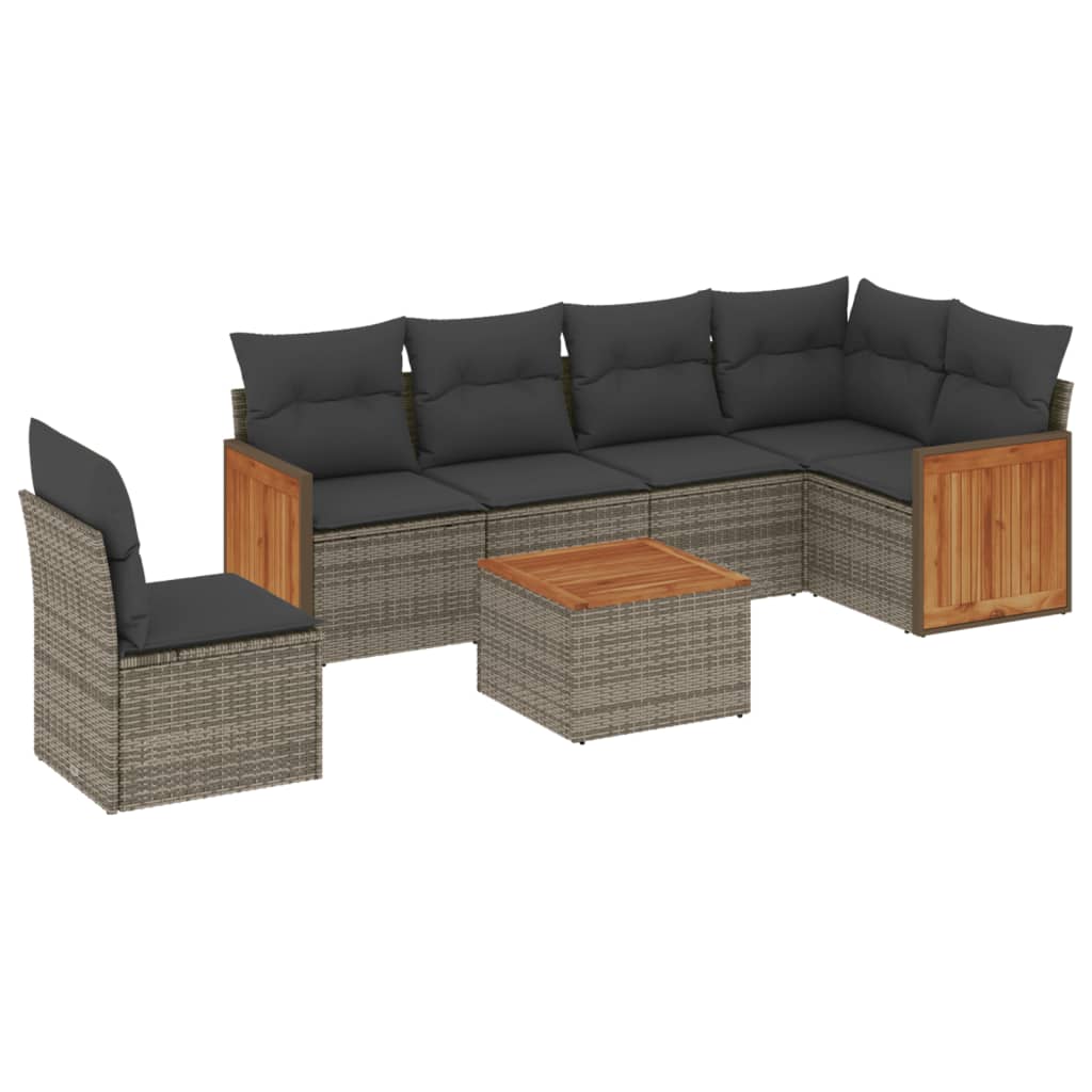 Garden Sofa Set Grey