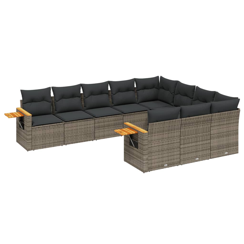 Garden Sofa Set Grey