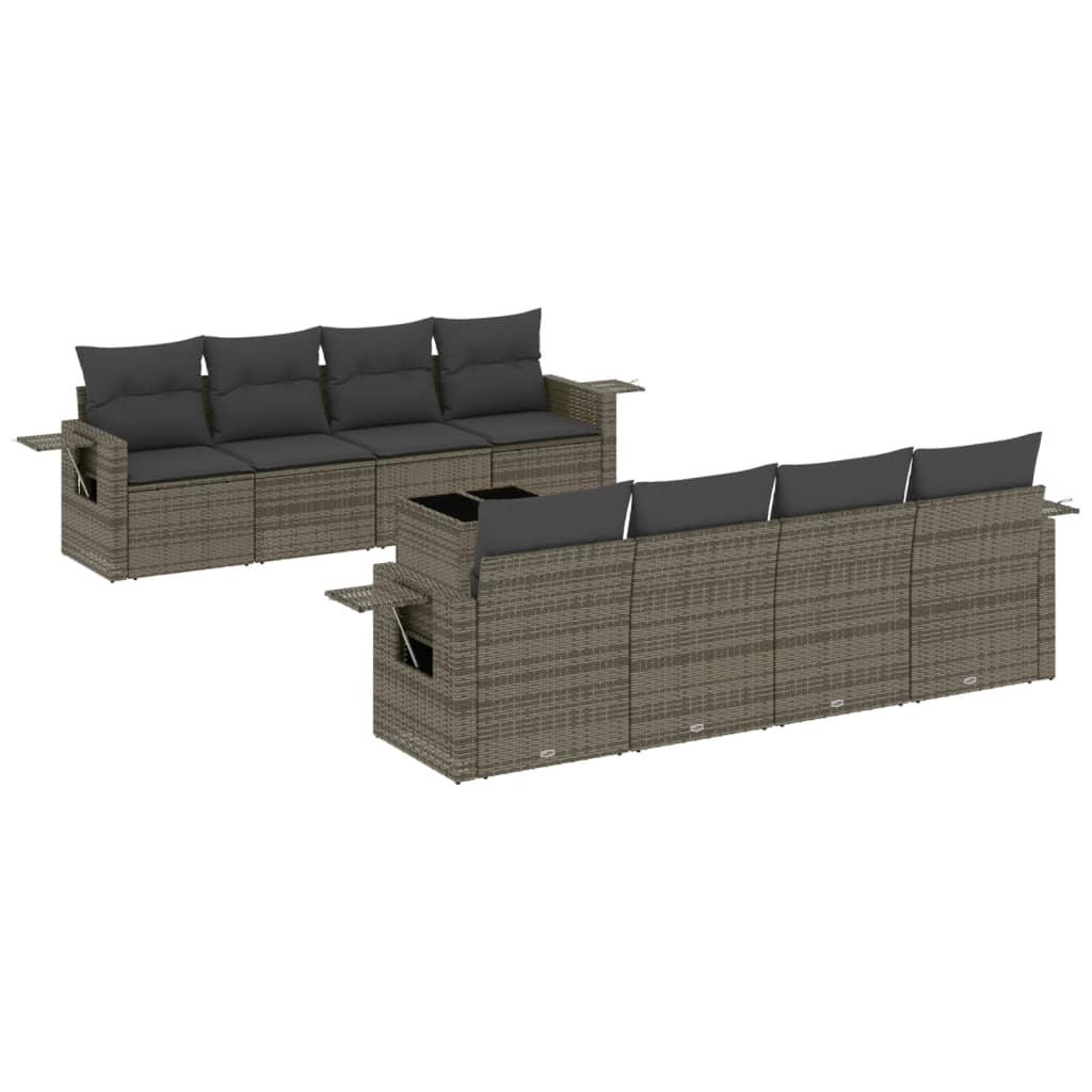 Garden Sofa Set Grey
