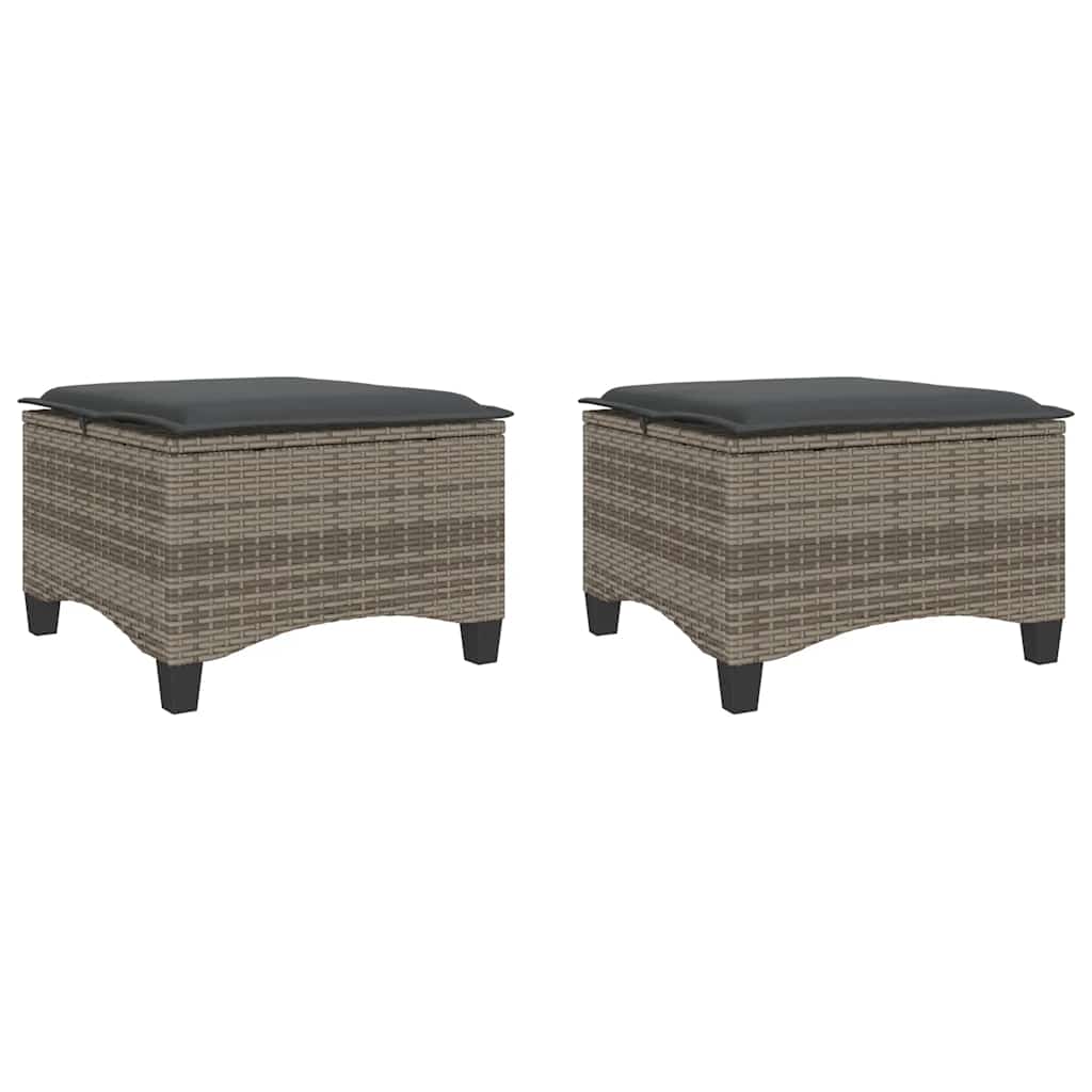 Garden Stool Grey, Dark Grey
