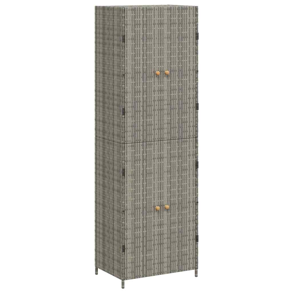 Garden Storage Cabinet Gray