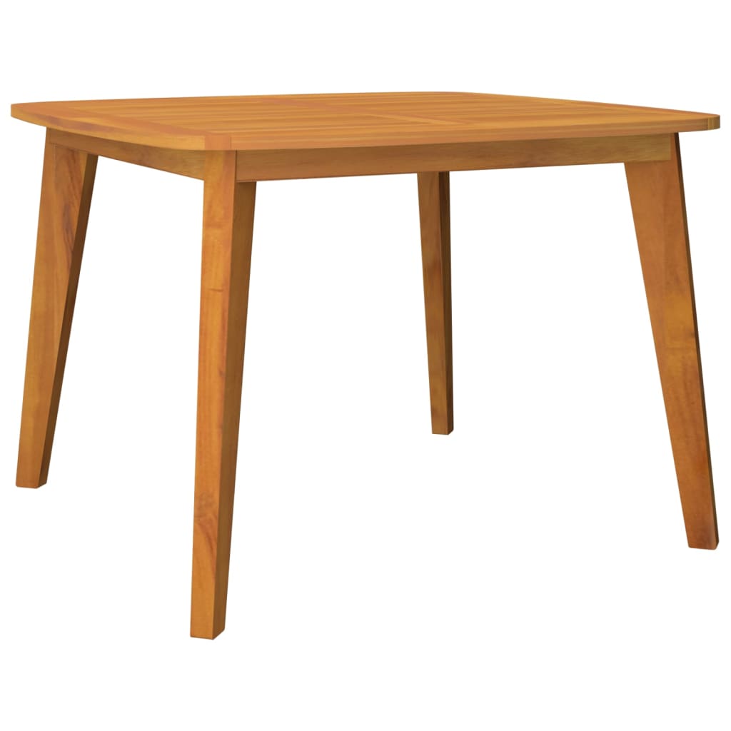 Garden Table Natural Wood Solid acacia wood Medium Durable