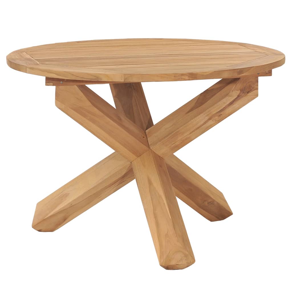 Garden Table Warm Brown
