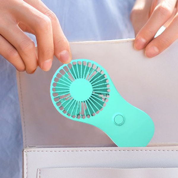 Handheld mini electric fans with battery, portable cooling fans for travel, dorm, office, or as gifts