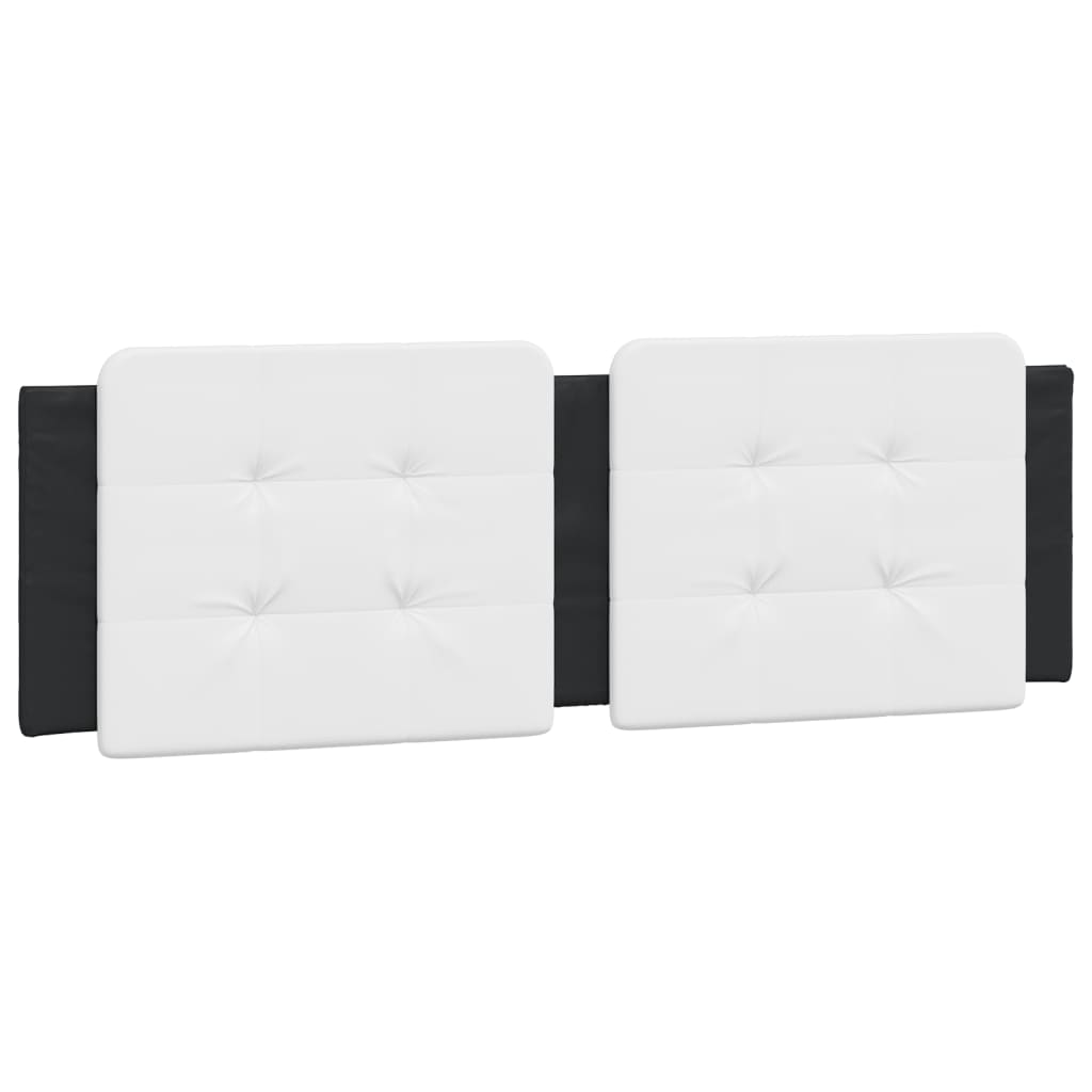 Headboard Cushion White and Black