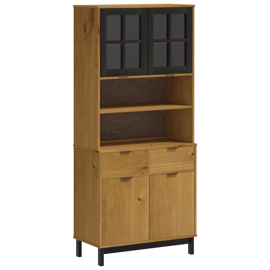 Highboard Brown and black
