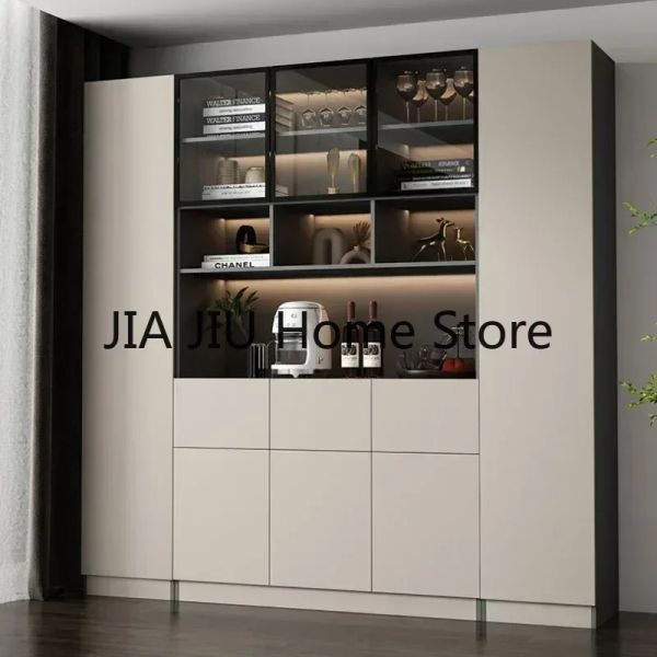 High-end wine cabinets for kitchen, living room, or bar storage, offering luxury liquor organization with stylish design