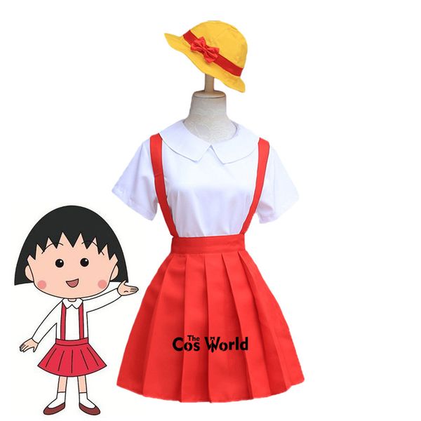 Japanese Sakura Momoko Maruko short sleeve sailor suits for adults and children, JK high school uniform for students