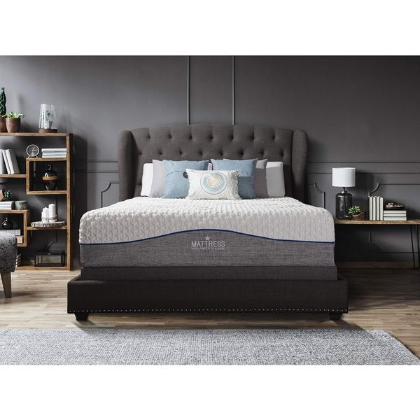 King 12 Inch Revive Memory Foam Mattress with Advanced Gel for Temperature Regulation