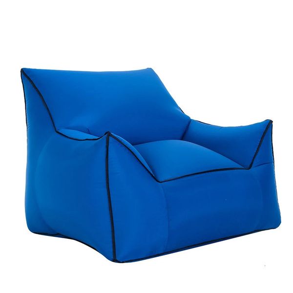 Large inflatable sofa chairs made of PVC, perfect as loungers, bean bags, or puffs for indoor and outdoor living spaces