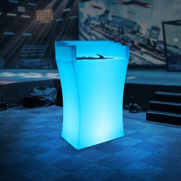 LED Rechargeable Bar Light for Modern Reception Desks, Nightclubs, and Waterproof Cashier Counters, Ideal for KTV Parties and Coffee Tables