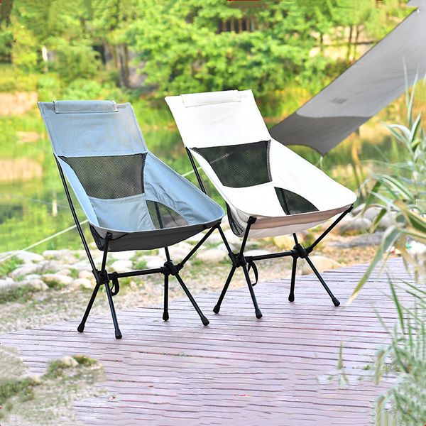 Leisure camping garden sets beach chair Oxford Folding Moon Chair Portable Fishing Seat for Travel Outdoor Camping

Rewritten:
Portable Oxford folding moon chair for outdoor leisure, camping, beach, garden, and fishing travel