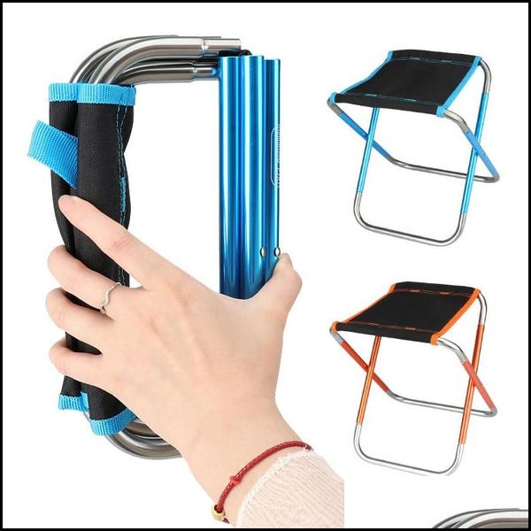 Lightweight, durable outdoor folding chair made of Oxford cloth for camping, picnics, and fishing
