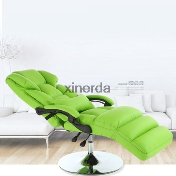 Lunch break computer lifting recliner chair sponge experience chaise lounge beauty massage seat swivel chair with handrail