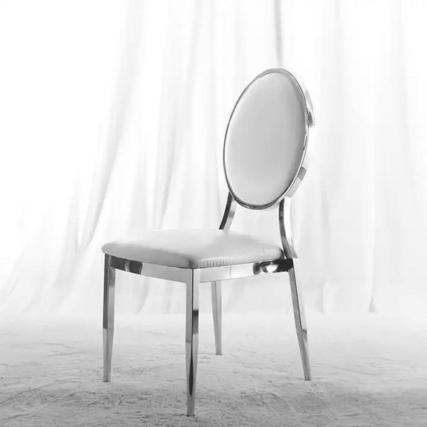 Luxurious Chiavari-style wedding chairs for elegant reception seating