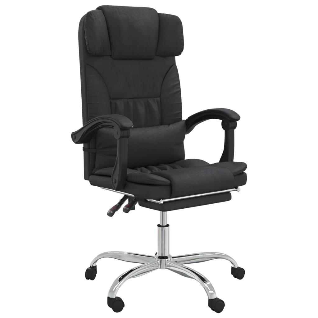 Massage Office Chair Black Faux leather, metal, plywood Standard