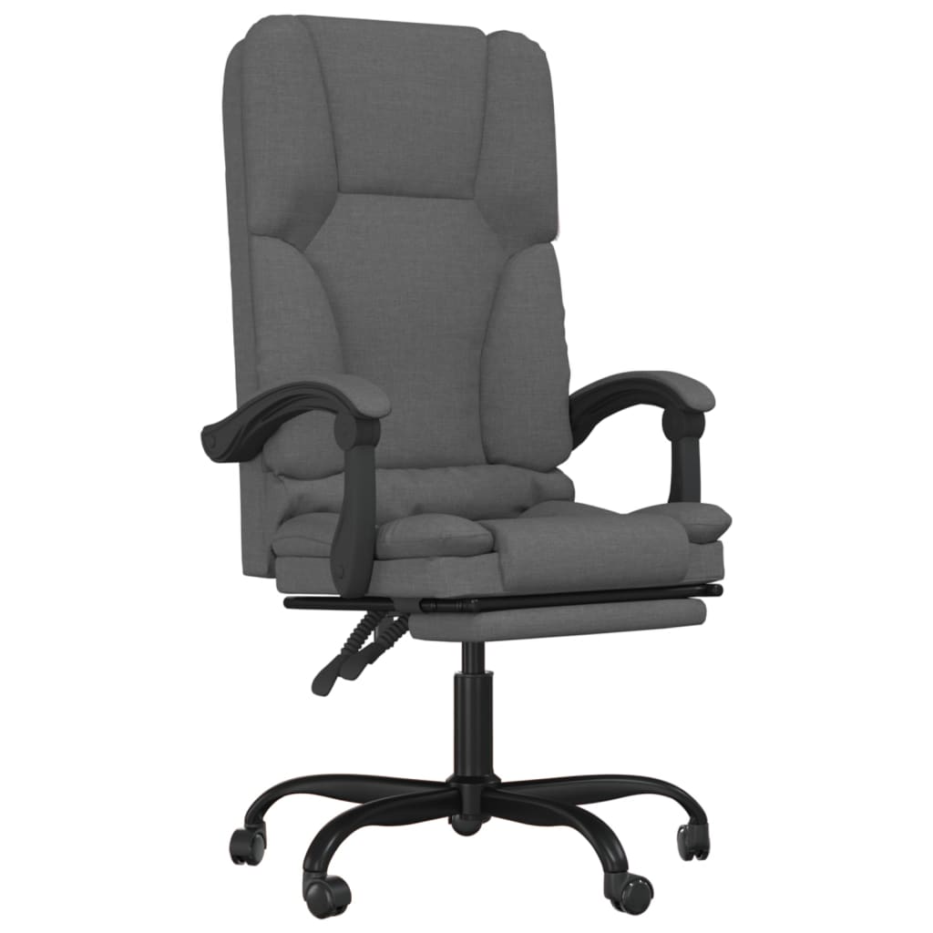 Massage Office Chair Dark Gray