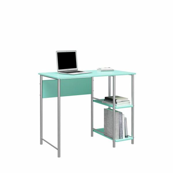 Metal student desk for laptops and computers