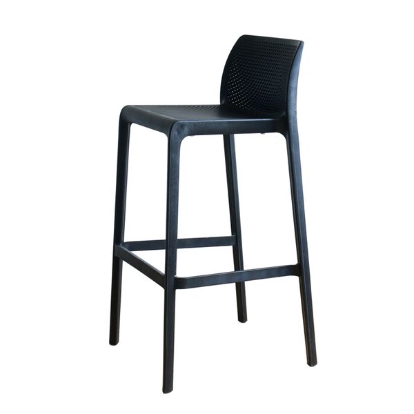 Modern designer plastic dining chairs for kitchen, outdoor terrace, and leisure use