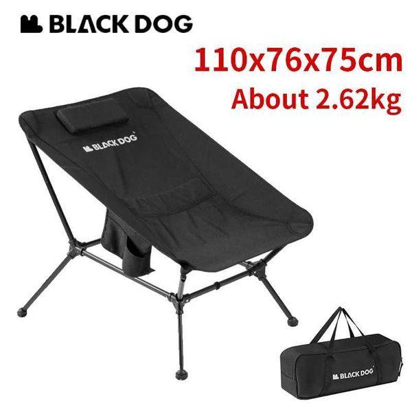 Naturehike lightweight aluminum folding chair for outdoor camping, fishing, and beach relaxation