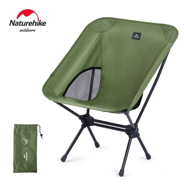 Naturehike's ultra-light H241121 camping chair is perfect for outdoor picnics, beach trips, and travel with its comfortable portable folding design